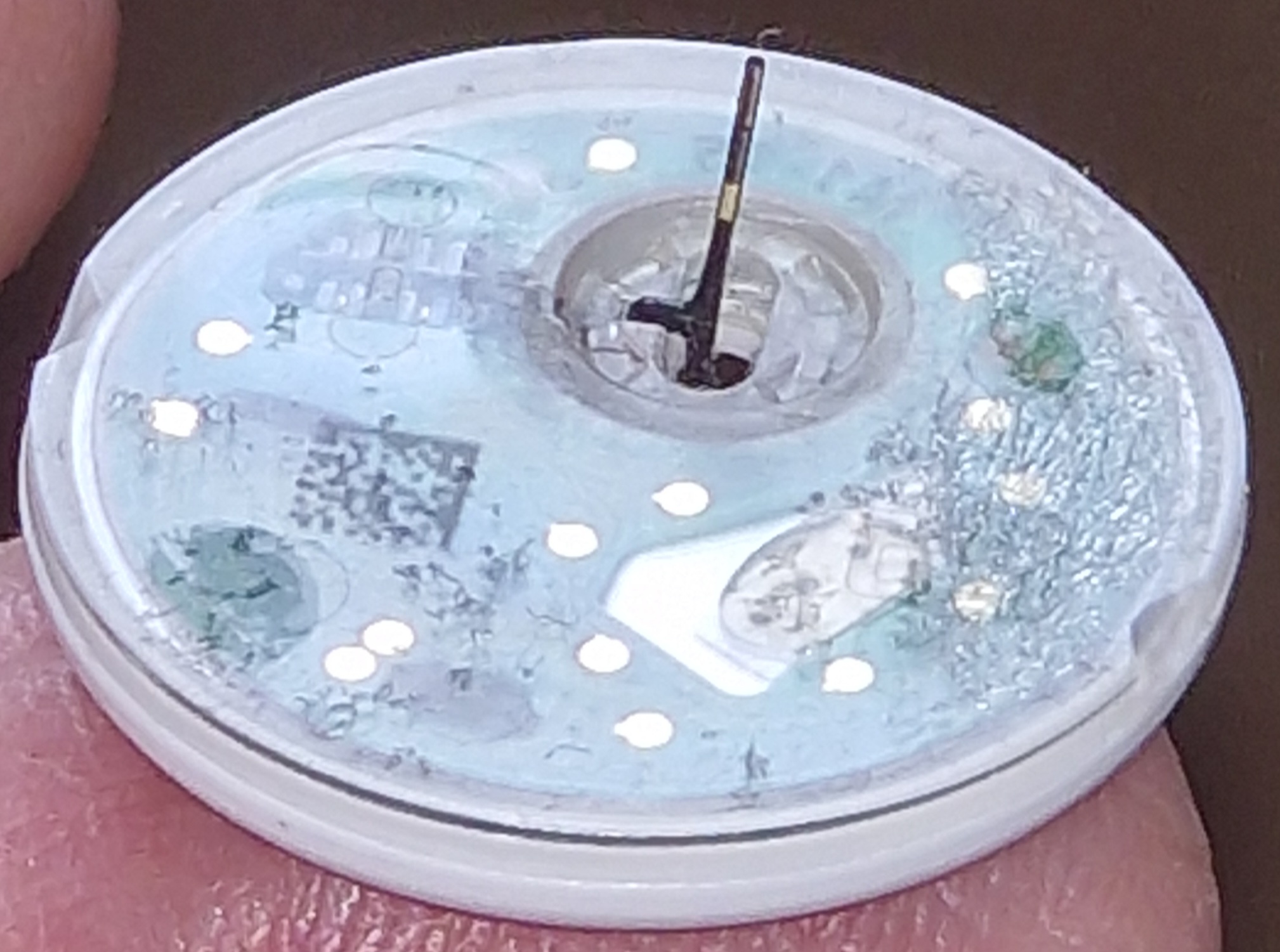 CGM szenzor közelről